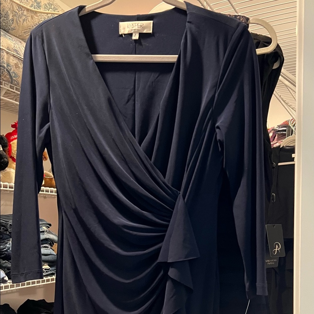 Navy Cocktail dress, never been worn, tags still on it